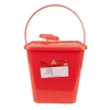 MEDICAL WASTE CONTAINER 5,0L RED