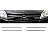 OPEL ASTRA H MK V CHROME GRILL slats dummy Tuning