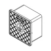 Wall test box 150x150x100 gray /TW/ TYPE AN-60A/S