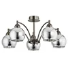 AF Galaxy chandelier with metal support and glass lampshade 5 double arms E27 x max 60W