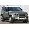 Land Rover Defender - Chrome Strips Grill Chrome Dummy Bumper Tuning