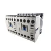 Reversible mini contactor 16A coil supply to 24V AC 3 poles + 2 contacts normally open NO