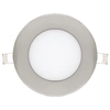 LEDsviti Dimmable chrome circular built-in LED panel 120mm 6W warm white (7599) + 1x dimmable source