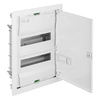 MT ONNLINE flush-mounted switchgear 2x12 modular IP30 (N+PE) metal door (24 modular)