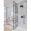 PRETTO SET OF SHOWER WITH A SUSPENSION BATTERY - GRAPHITE