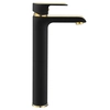 Rea Boom Black/Gold High washbasin faucet - Additionally 5% DISCOUNT with code REA5