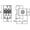 surge arrester,3p Type 1+2 (cl.B+C) typ V50-3-280