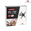 TV or monitor holder 13-55" 30kg universal Maclean MC-759 black max vesa 400x400