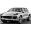 Porsche Cayenne Turbo-Chrome Strips Chrome Grill Dummy Bumper Tuning