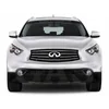 Infiniti QX70 - Chrome Strips Grill Chrome Dummy Bumper Tuning