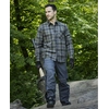 ARDON®URBAN flannel shirt black Size: 39-40