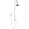 ANTEA shower column for connection to the faucet, overhead, hand shower, chrome SET021