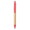 Anda Heloix, Bamboo Ballpoint Pen | red