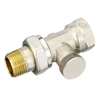 Return valve RLV-S 15 simple for individual shut-off of the radiator during operation or renovation