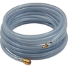 PVC hose set with coupling and connector sleeve 10m, 13x3mm, transparent RIEGLER