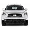 Infiniti QX70 - Chrome Strips Grill Chrome Dummy Bumper Tuning