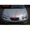 2002-2004 CHRYSLER 300M - Chrome strips, chrome grill