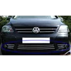 VW GOLF V PLUS - CHROME GRILL slats dummy Tuning