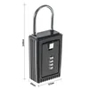 Seif mobilă Keybox1 cifru mecanic 160x65x40mm negru