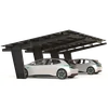 Abri de voiture avec panneaux photovoltaïques - Modèle 01 (3 places)