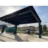 Abri de voiture avec panneaux photovoltaïques - Modèle 01 (3 places)