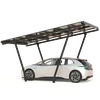Abri de voiture avec panneaux photovoltaïques - Modèle 02 ( 1 siège )