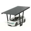 Abri de voiture avec panneaux photovoltaïques - Modèle 06 ( 1 siège )