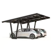 Abri de voiture avec panneaux photovoltaïques - Modèle 06 (2 places)