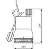 Abwasserpumpe Wilo-Drain TM 32/7