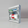 AC-central TYP53 - RAC53/3F/B25A/T1+T2/RCD/UV - SCHNEIDER K60N-B25-3 / 4p 300mA TYPE A / IP65 / 1000V AC / 1500V DC / EXT.