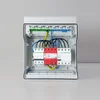 AC-central TYP53 - RAC53/3F/B25A/T1+T2/RCD/UV - SCHNEIDER K60N-B25-3 / 4p 300mA TYPE A / IP65 / 1000V AC / 1500V DC / EXT.