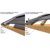 Adjustable roof bracket DUR40E