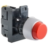 Push button, complete Spamel ST22-WN-20 High Blue Round Screw connection Plastic