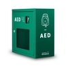AED omarica kovinska bela HS 39x39x19cm