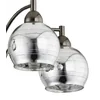 AF Galaxy chandelier with metal support and glass lampshade 5 double arms E27 x max 60W