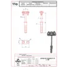 Lightning arrester for air terminals Fi 12 L -100