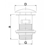 AFVOERPLUG KLIK KLIK 5/4 GROTE AUTOMATISCH