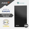 AIKO 440W Ntipo ABC 108 ląstelių Pilnai juoda AIKO-A-MAH54Mb