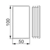 Aizsargvāciņš NOW100x50SR 890504