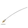 AKASA antenna cable I-PEX MHF4L to RP-SMA female, 22cm, 2pcs / pack