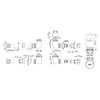 Aksijalni termostatski set crni Invena Prov CD-25-C15-S