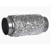 AKU-COMP duct silencer, for flexible connections in ventilation systems, length max.0,6mm, diameter 125mm