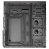 Akyga Midi ATX case AK13BK 2x USB 3.0 black without PSU