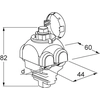 Al/Cu dubbele klem,10-95 al,1,5-70 Cu/10-95 al,1,5-70 Cu SLIP22.1