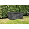 ALFIstyle Garden storage box,320l, black