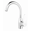 Algeo standing swivel washbasin mixer, chrome