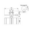 Aliuminio montavimo bėgelis SM400 890040