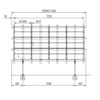 Aluminium CARPORT-constructie, fotovoltaïsche zonne-energie, 6x4 waterdicht