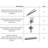 Aluminium-Flachdachkonstruktion – horizontal / Ballastkonstruktion