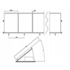 Aluminum construction flat roof/ballasted structure